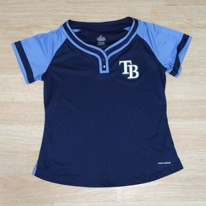 Tampa Bay Rays Majestic Women's Home Cool Base Team Jersey Size XXL